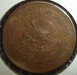 monedas de America - M�xico -  1955 (Reverso)