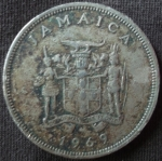monedas de America - Jamaica -  1969 (Anverso)