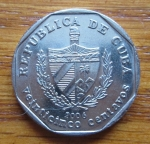 monedas de America - Cuba -  MONEDA DE CUBA - TRINIDAD - ( REVERSO)