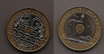 monedas de Europa - Francia -  juegos mediterráneos