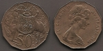 monedas de Oceania - Australia -  escudo