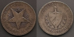 monedas de America - Cuba -  Patria y Libertad