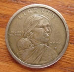 monedas de America - Estados Unidos -  MONEDA LIBERTY USA - REVERSO