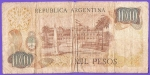 monedas de America - Argentina -  BANCO CENTRAL DE ARGENTINA - PLAZA DE MAYO .( REVERSO)