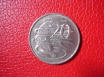 monedas de Oceania - Australia -  Elizabeth II / reverso