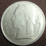 monedas de Europa - B�lgica -  1974 (Anverso)