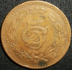 monedas de America - M�xico -  1933 (Anverso)