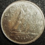 monedas de America - Canad� -  1968 (Reverso)