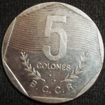 monedas de America - Costa Rica -  1983 (Reverso)