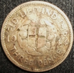 monedas de Europa - Reino Unido -  1944 (Reverso)