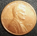 monedas de America - Estados Unidos -  1972 (Anverso)