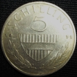 monedas de Europa - Austria -  1971 (Reverso)