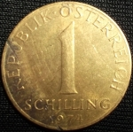 monedas de Europa - Austria -  1974 (Reverso)
