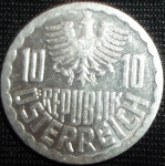 monedas de Europa - Austria -  1980 (Anverso)