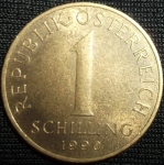 monedas de Europa - Austria -  1990 (Reverso)