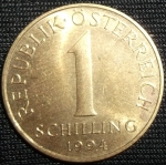 monedas de Europa - Austria -  1994 (Reverso)