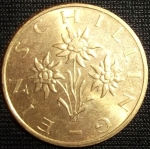 monedas de Europa - Austria -  1995 (Anverso)