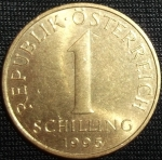 monedas de Europa - Austria -  1995 (Reverso)