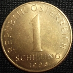 monedas de Europa - Austria -  1996 (Reverso)