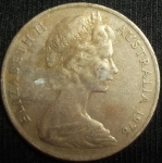 monedas de Oceania - Australia -  1976 (Anverso)