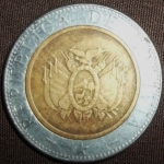 monedas de America - Bolivia -  2001 (Anverso)