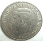 monedas de Europa - Grecia -  1966 (Anverso)