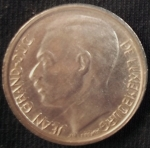 monedas de Europa - Luxemburgo -  1968 (Anverso)