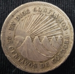 monedas de America - Nicaragua -  1974 (Reverso)