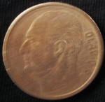 monedas de Europa - Noruega -  1968 (Anverso)
