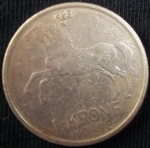 monedas de Europa - Noruega -  1968 (Reverso)