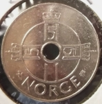 monedas de Europa - Noruega -  1998 (Reverso)