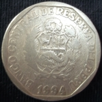monedas de America - Per� -  1994 (Anverso)