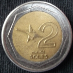 monedas de America - Per� -  2007 (Reverso)