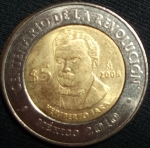 monedas de America - M�xico -  2008 (Anverso)