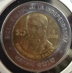 monedas de America - M�xico -  2008 (Anverso)