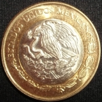 monedas de America - M�xico -  2008 (Reverso)