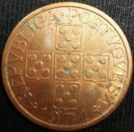 monedas de Europa - Portugal -  1971 (Anverso)