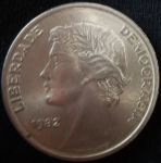 monedas de Europa - Portugal -  1982 (Anverso)