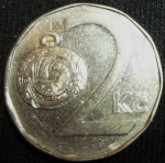 monedas de Europa - Rep�blica Checa -  1993 (Reverso)
