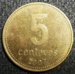 monedas de America - Argentina -  2007 (Reverso)