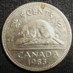 monedas de America - Canad� -  1983 (Reverso)