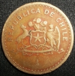 monedas de America - Chile -  1984 (Anverso)