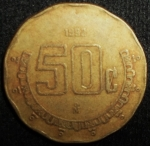 monedas de America - M�xico -  1992 (Anverso)