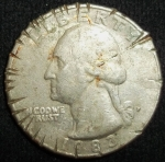 monedas de America - Estados Unidos -  1983 (Anverso)