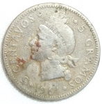 monedas de America - Rep Dominicana -  1961 (Anverso)