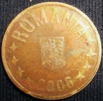 monedas de Europa - Rumania -  2006 (Anverso)