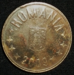monedas de Europa - Rumania -  2009 (Anverso)