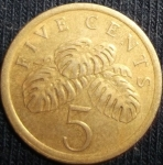 monedas de Asia - Singapur -  1989 (Reverso)
