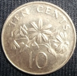 monedas de Asia - Singapur -  1990 (Reverso)