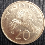 monedas de Asia - Singapur -  1991 (Reverso)